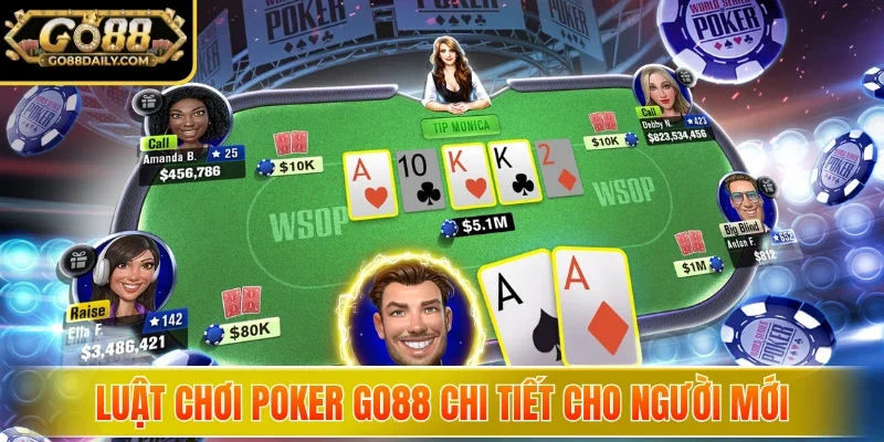 Luật chơi Poker Go88 chi tiết cho người mới