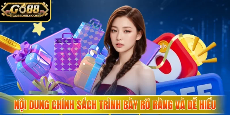 Miễn Trừ Trách Nhiệm GO88 - Quy Định Và Lưu Ý Quan Trọng 2 go88 Nội dung chính sách trình bày rõ ràng và dễ hiểu