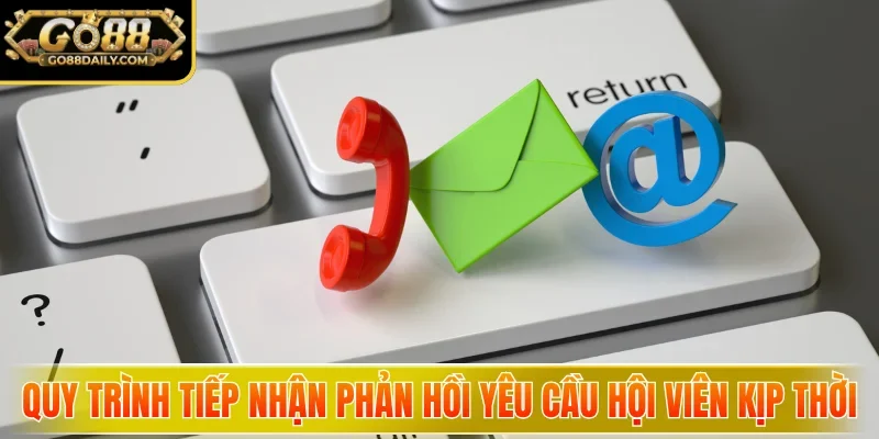 Quy trình tiếp nhận phản hồi yêu cầu hội viên kịp thời